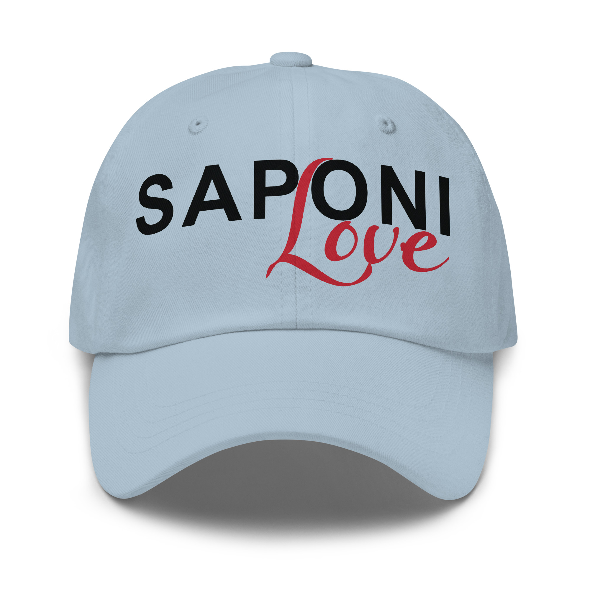 Saponi Love Light Blue Dad Hat by Wayuką́