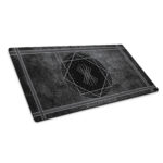 Seidr Galdr Web of Wyrd Desk Mat by Wayuką́