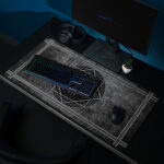 Seidr Galdr Web of Wyrd Desk Mat by Wayuką́