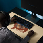 Turtle Island 2 Desk Mat by Wayuką́