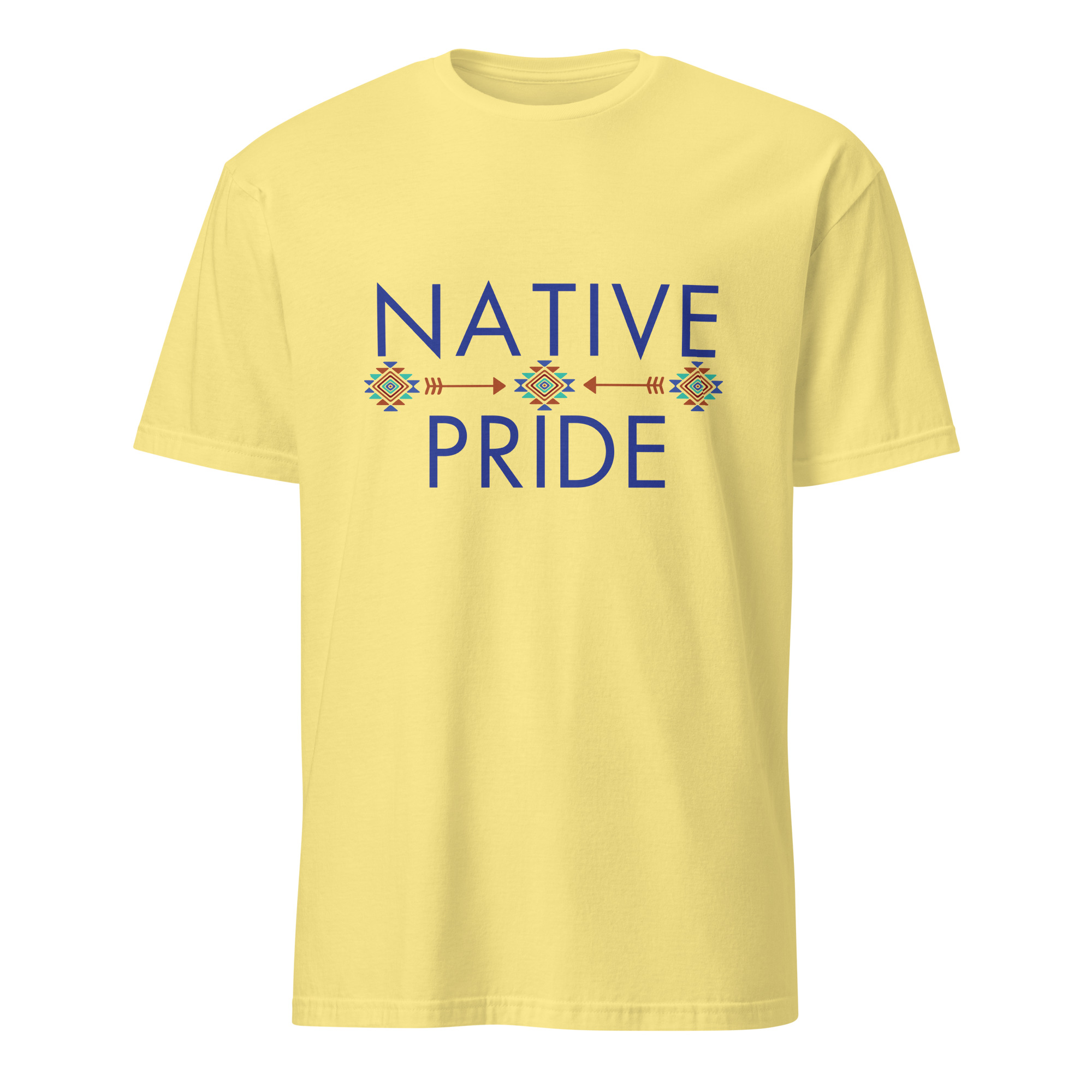 Native Pride 2 Cornsilk T-shirt by Wayuką́