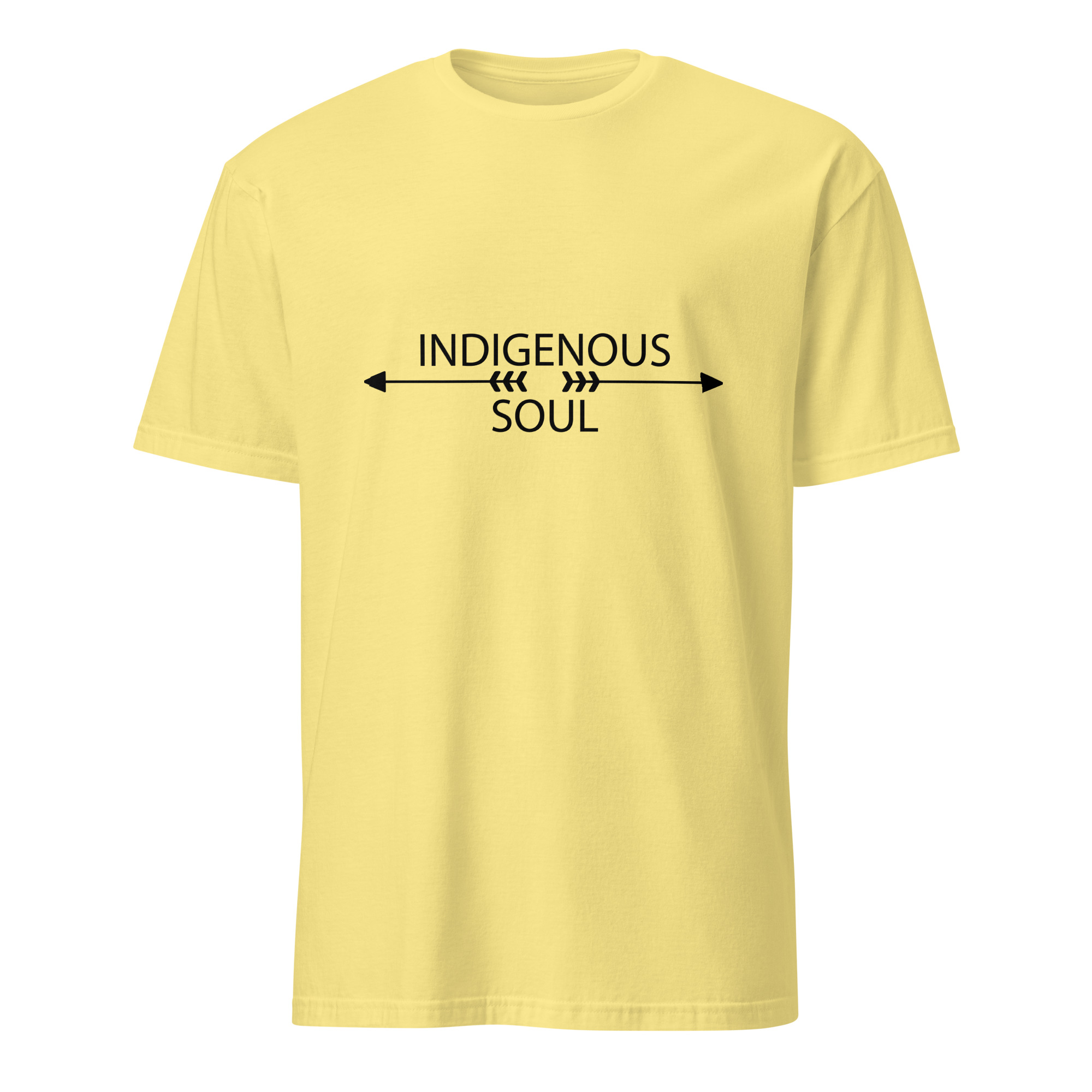 Indigenous Soul Cornsilk T-shirt by Wayuką́