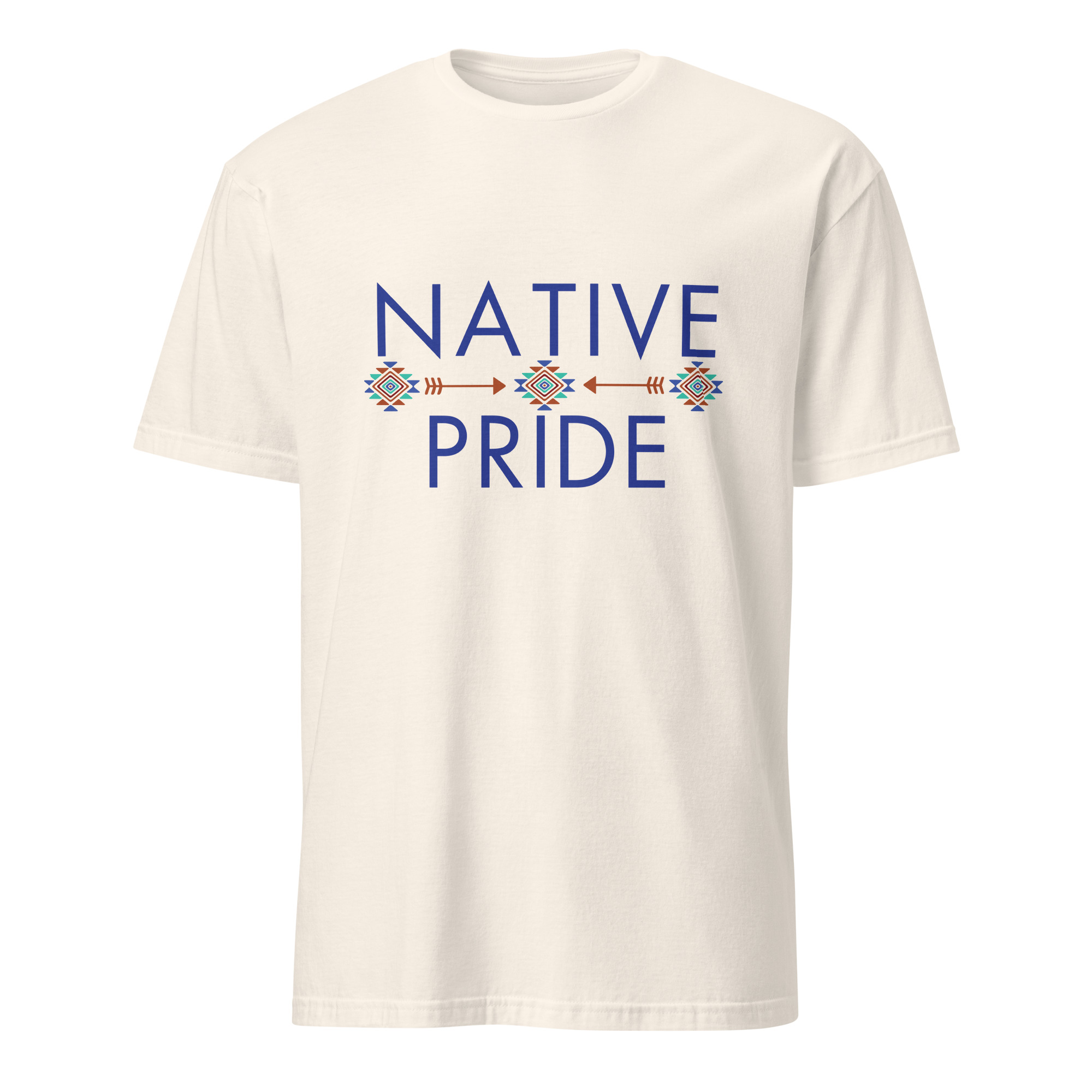 Native Pride 2 Natural T-shirt by Wayuką́