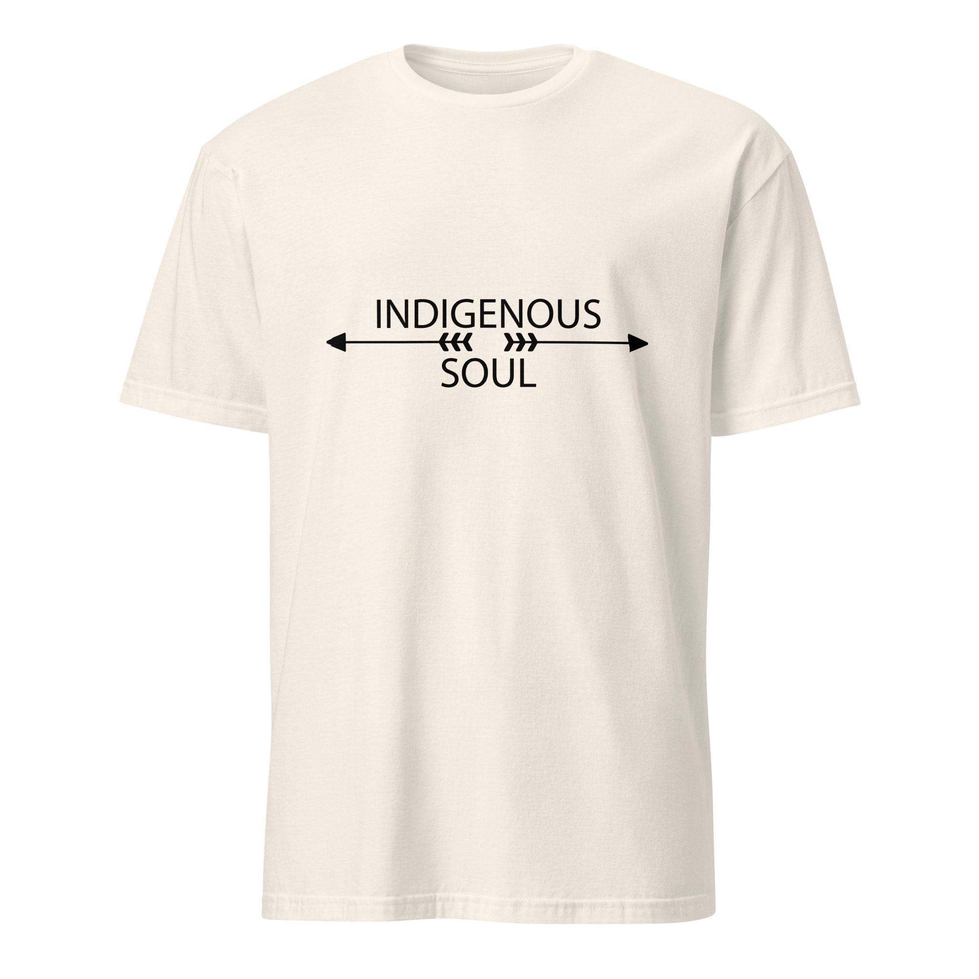 Indigenous Soul Natural T-shirt by Wayuką́