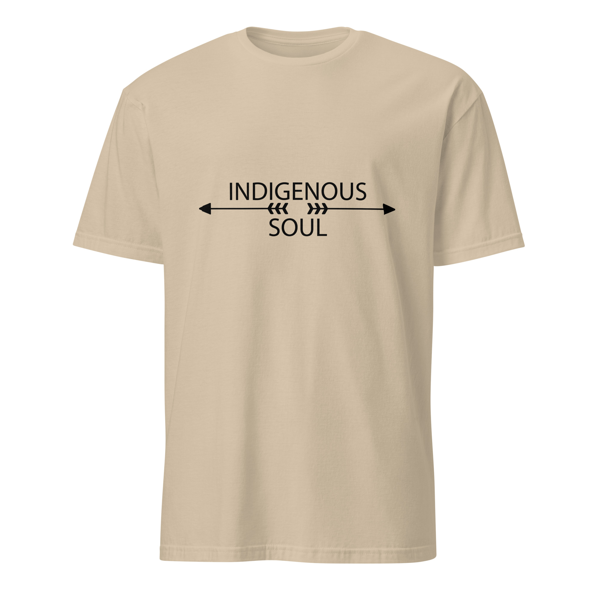 Indigenous Soul Sand T-shirt by Wayuką́
