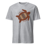 Turtle Island 2 Sport Grey T-shirt by Wayuką́