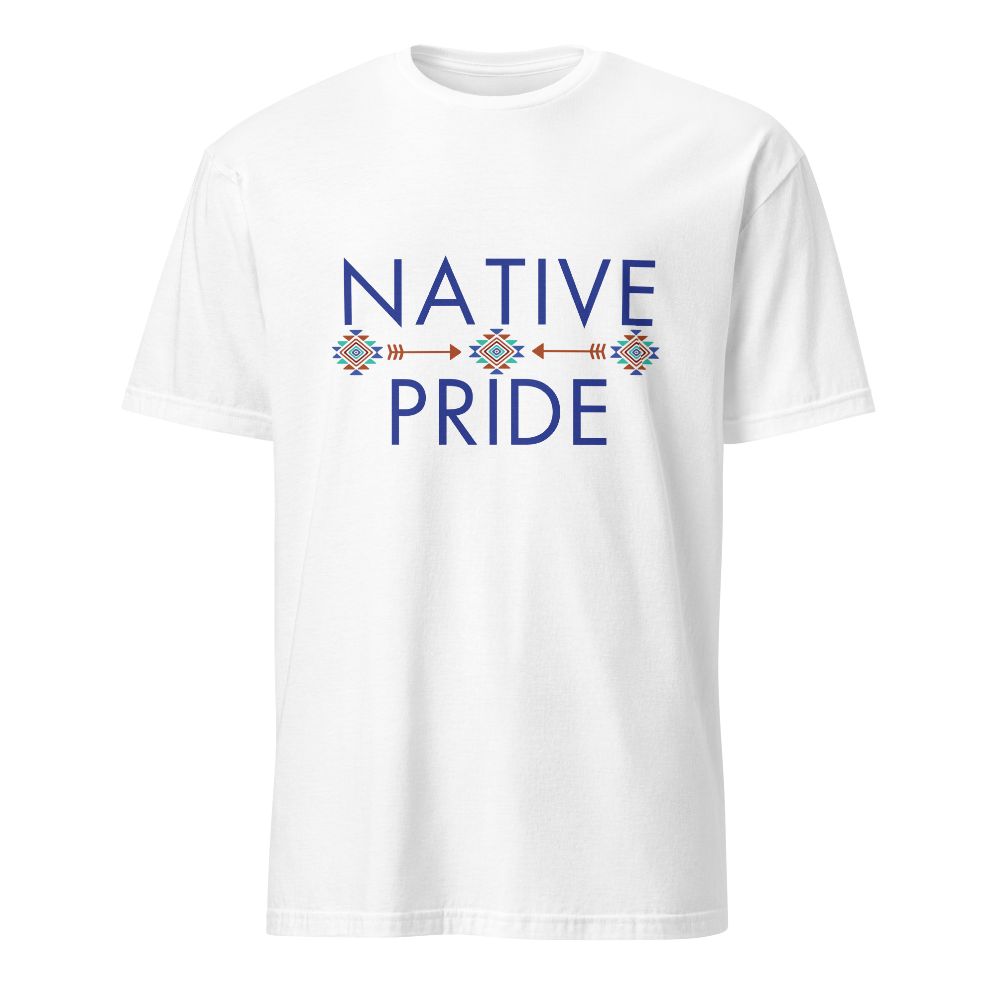 Native Pride 2 White T-shirt by Wayuką́