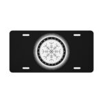 Aegishjalmr Halftone Vanity License Plate by Wayuką́