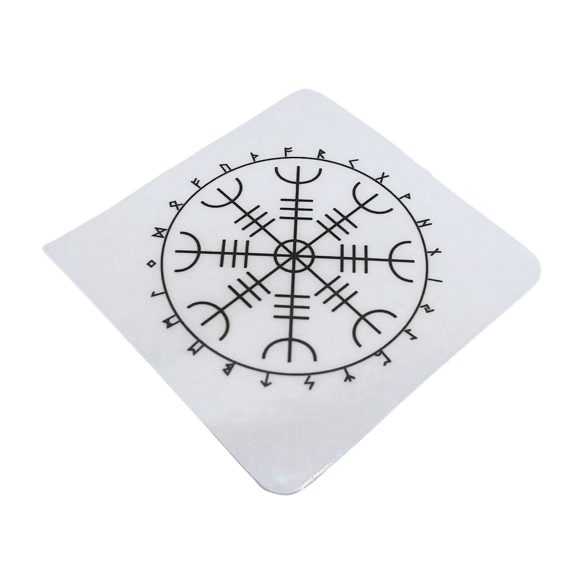 Aegishjalmr Runes Magnetic Bookmark by Wayuką́