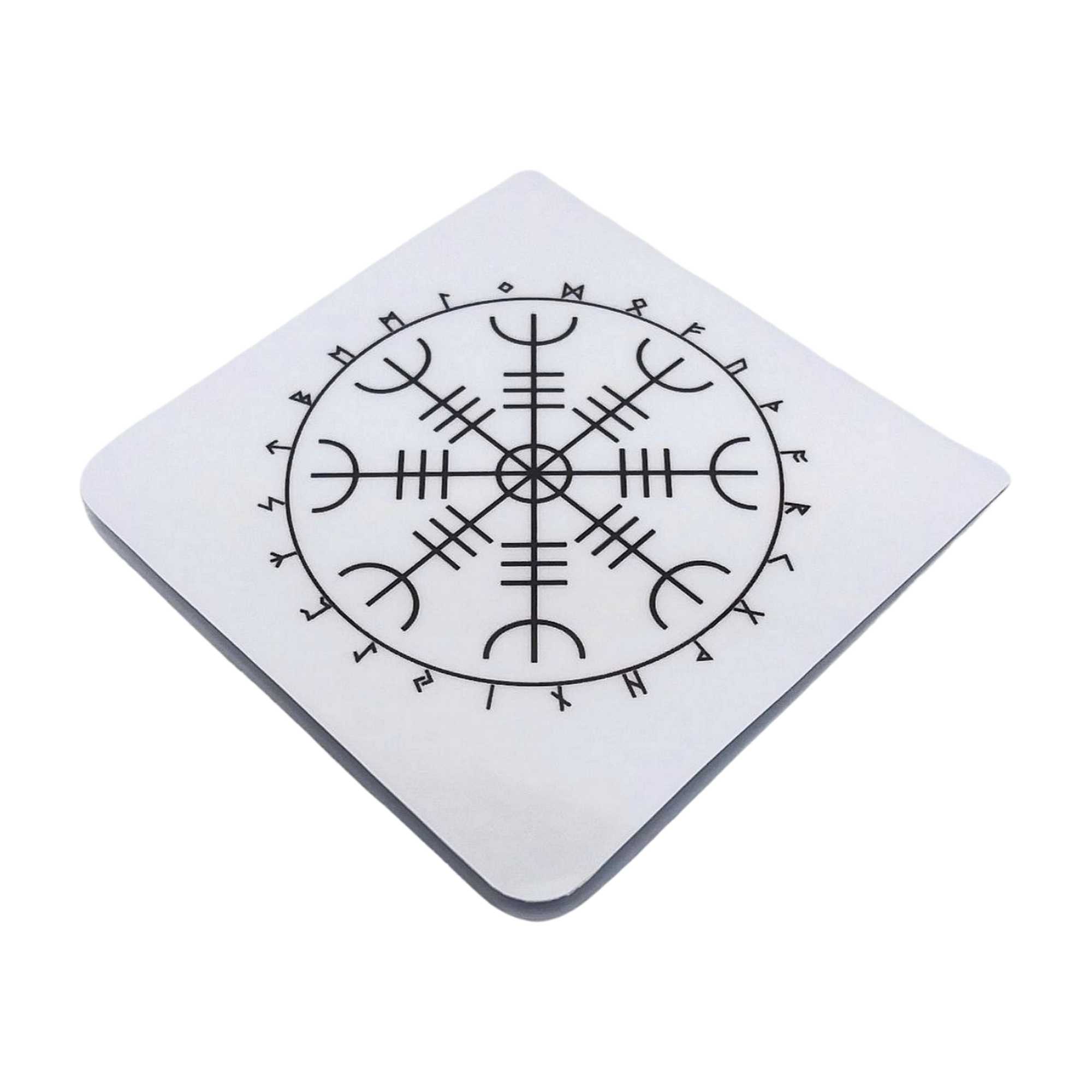 Aegishjalmr Runes Magnetic Bookmark by Wayuką́