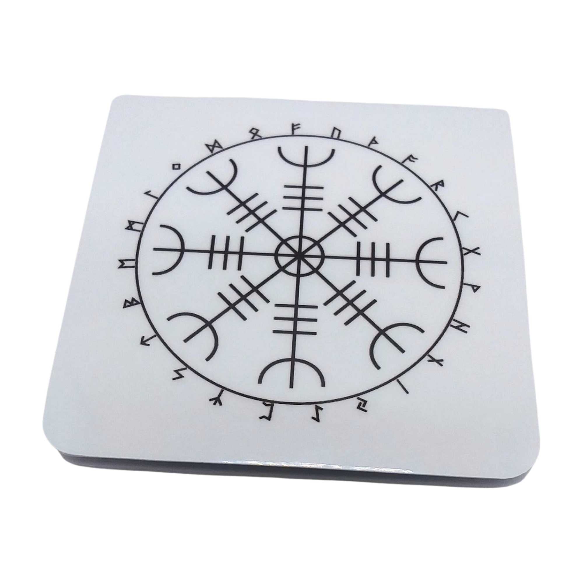 Aegishjalmr Runes Magnetic Bookmark by Wayuką́