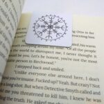 Aegishjalmr Runes Magnetic Bookmark by Wayuką́