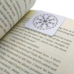 Aegishjalmr Runes Magnetic Bookmark by Wayuką́