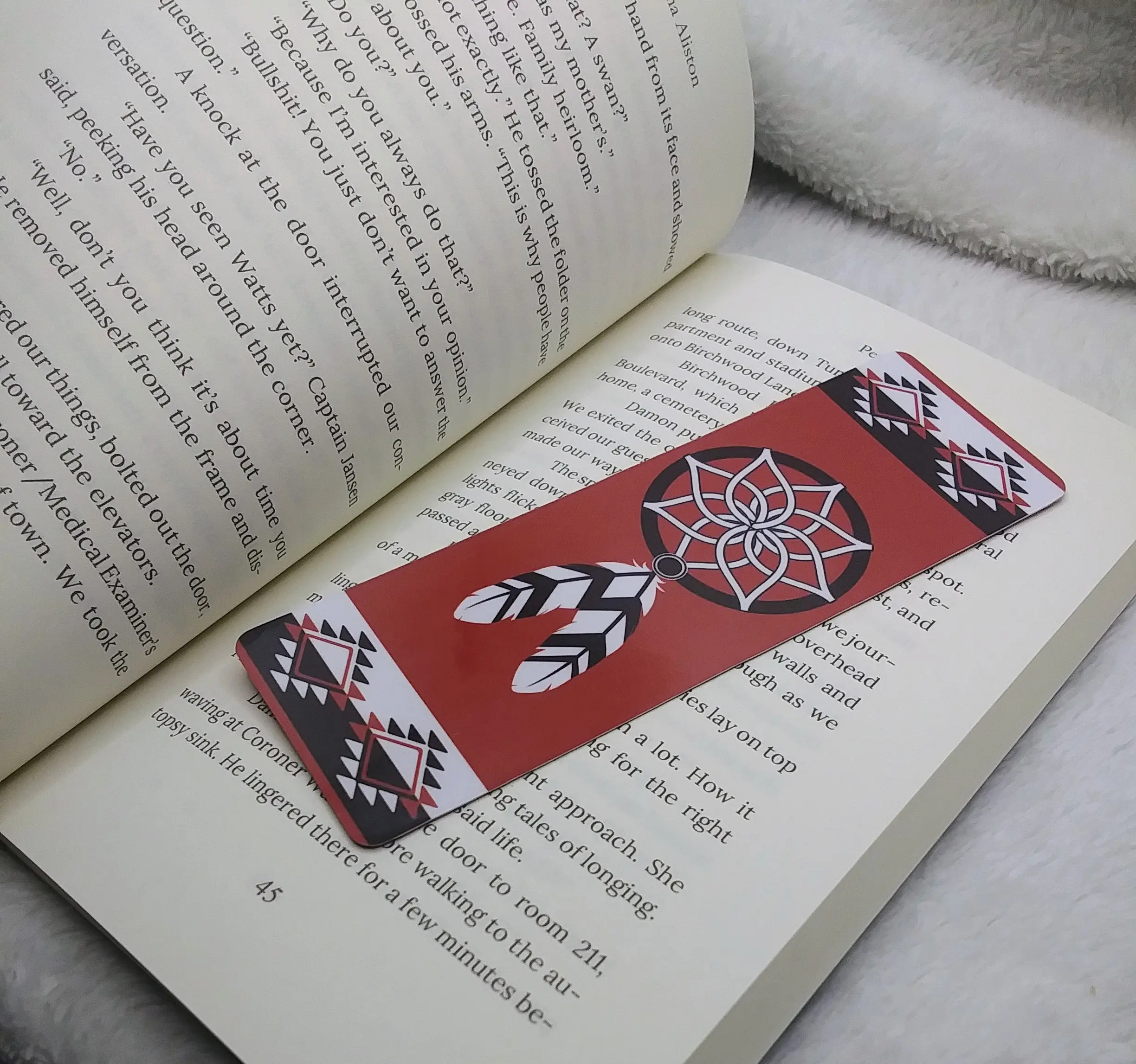 Dreamcatcher Bookmark by Wayuką́