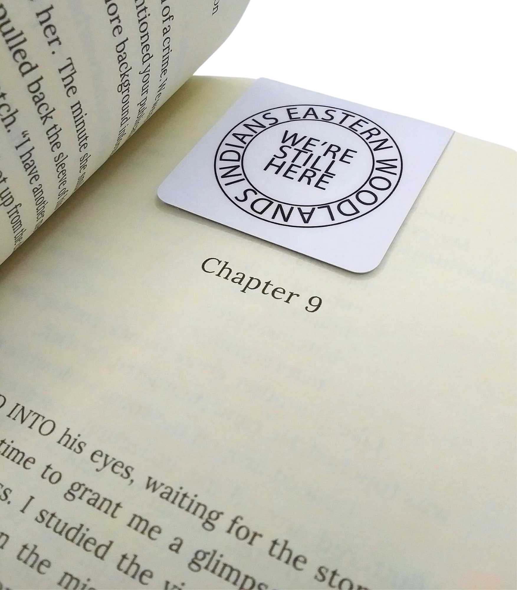 Eastern Woodlands Indians We're Still Here Magnetic Bookmark by Wayuką́
