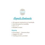 Frost Magnetic Bookmark by Wayuką́