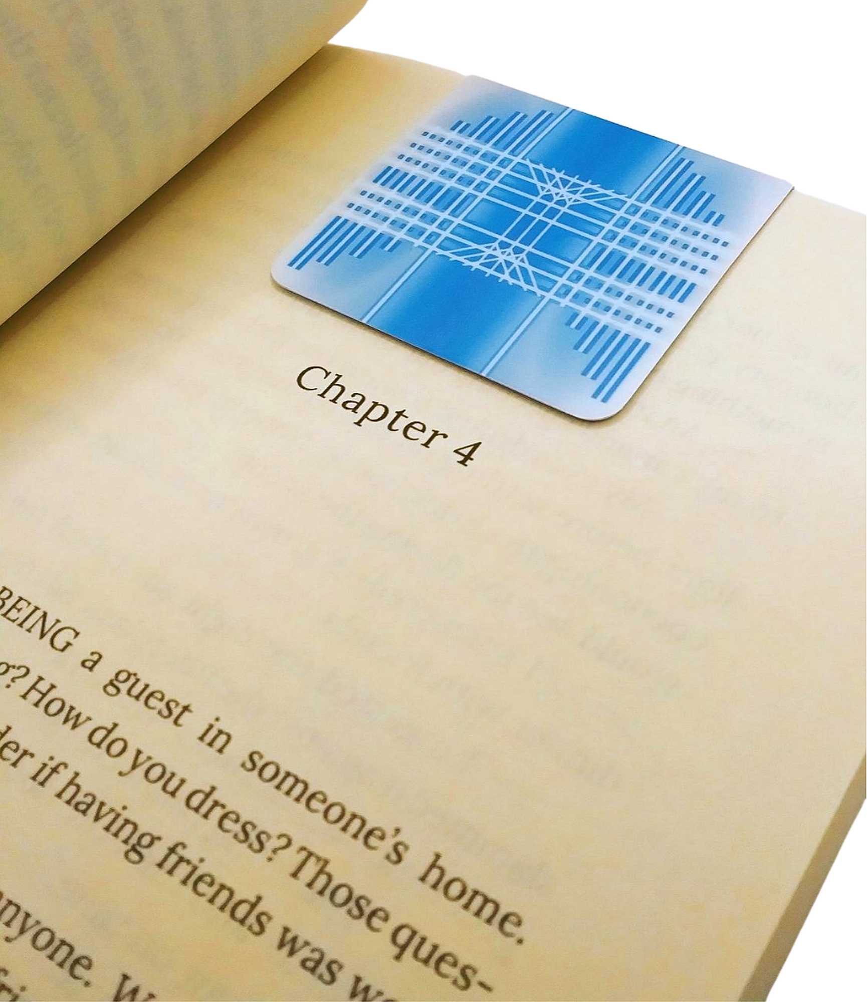 Frost Magnetic Bookmark by Wayuką́