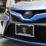 American Indian Feather License Plate by Wayuką́