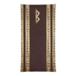 Berkana Brown Grunge Neck Gaiter bgy Wayuką́