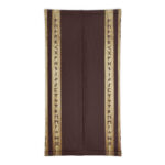 Berkana Brown Grunge Neck Gaiter bgy Wayuką́