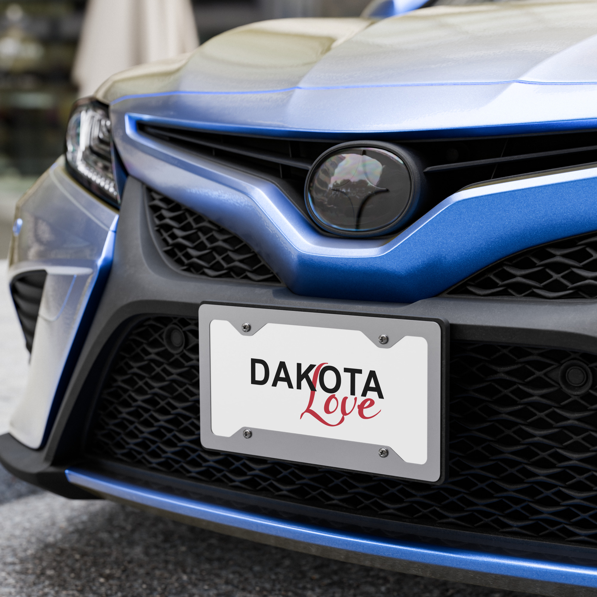 Dakota Love License Plate by Wayuką́