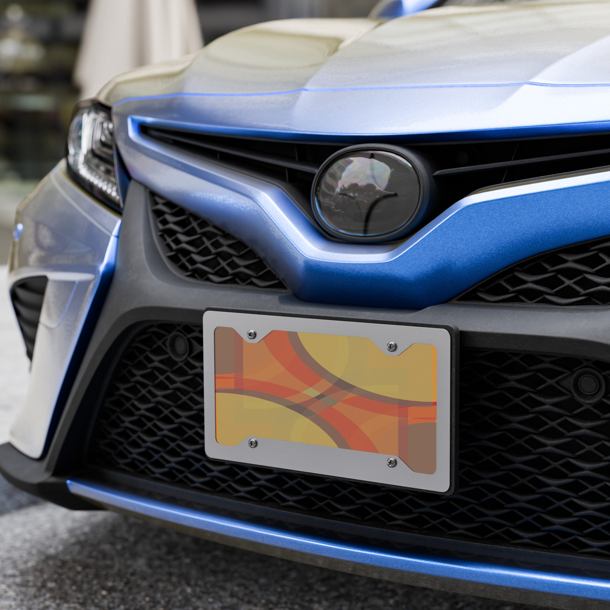 Dissolution License Plate by Wayuką́