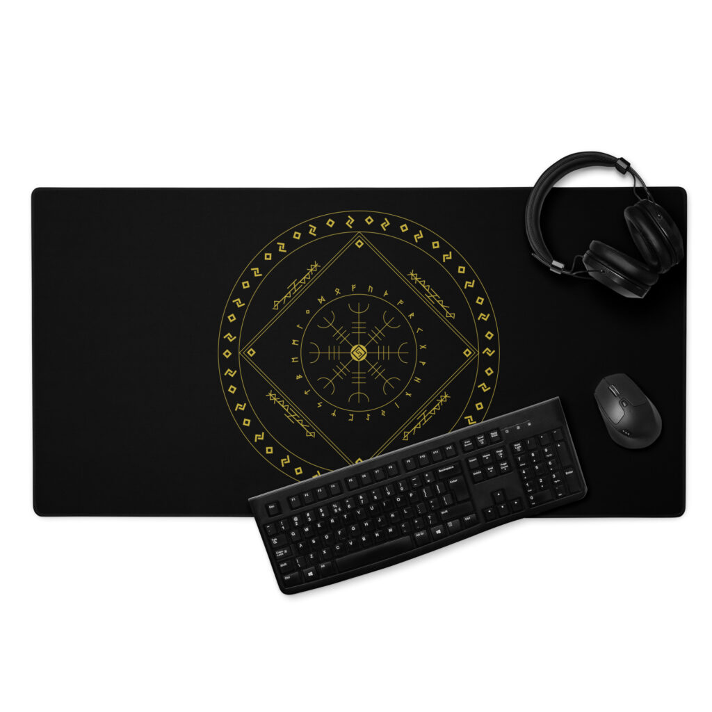Cycles Desk Mat by Wayuką́
