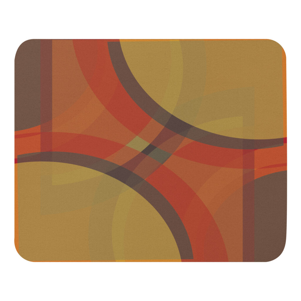 Dissolution Mouse Pad by Wayuką́