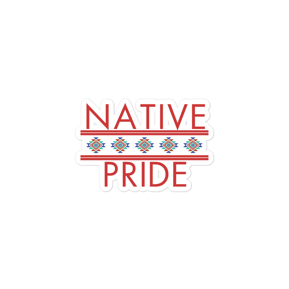 Native Pride 1 Sticker by Wayuką́
