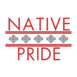 Native Pride 1 Sticker by Wayuką́