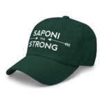 Saponi Strong Arrows Spruce Dad Hat by Wayuką́