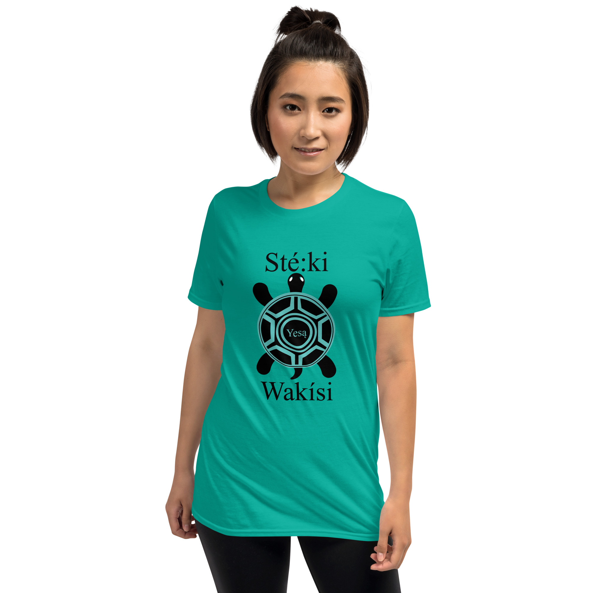 Steki Wakisi Jade Dome T-shirt by Wayuką́
