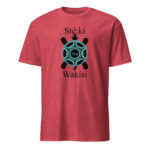 Steki Wakisi Heather Red T-shirt by Wayuką́