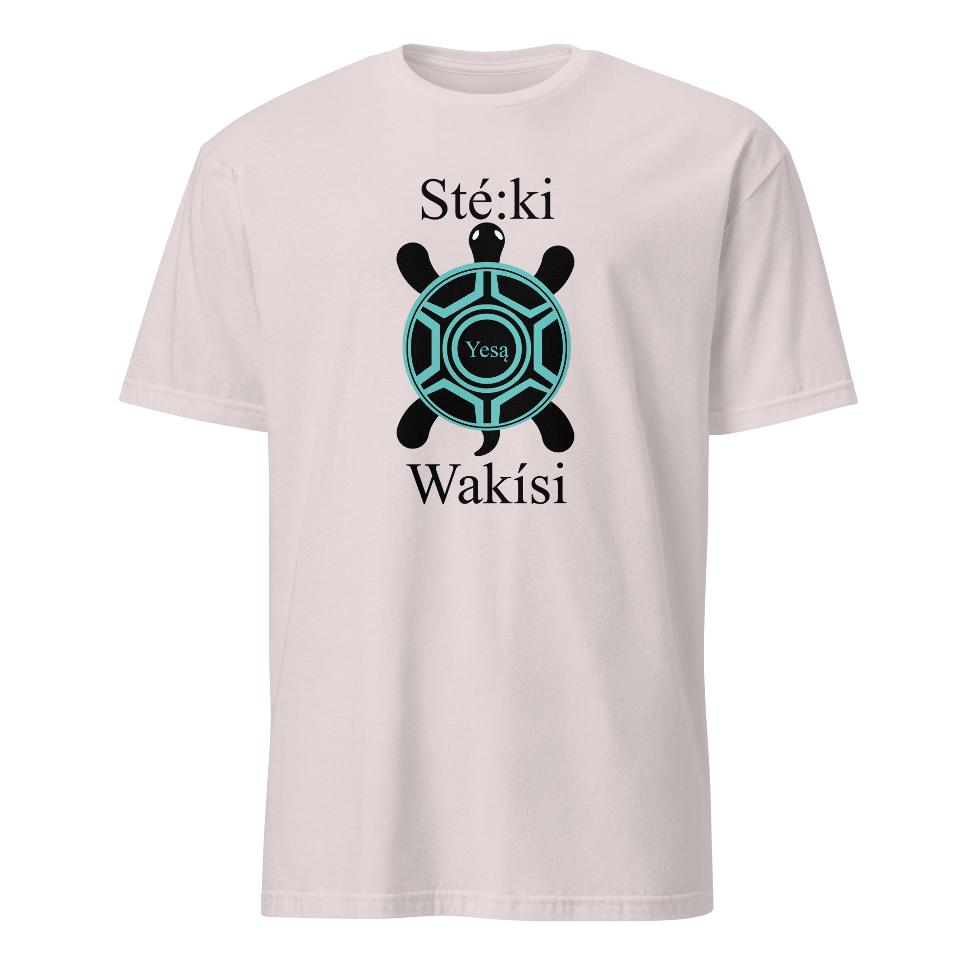 Steki Wakisi Ice Grey T-shirt by Wayuką́