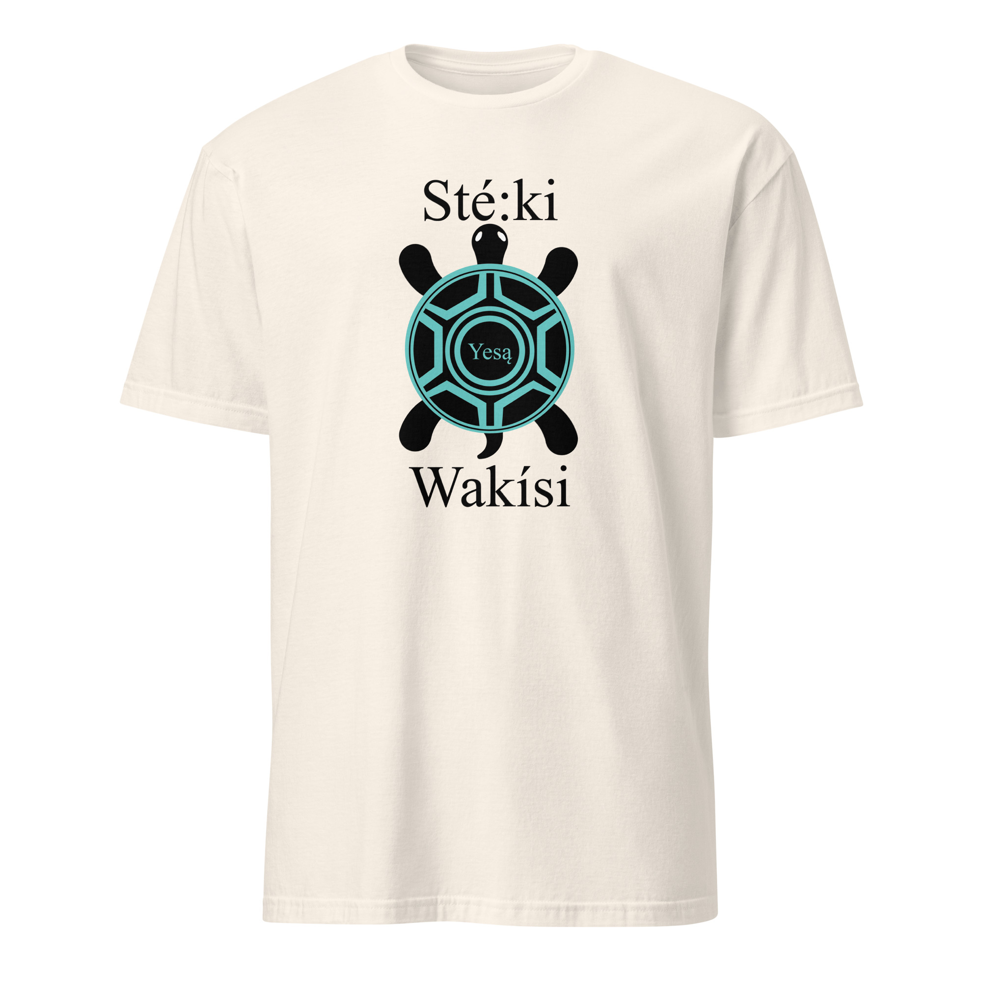Steki Wakisi Natural T-shirt by Wayuką́