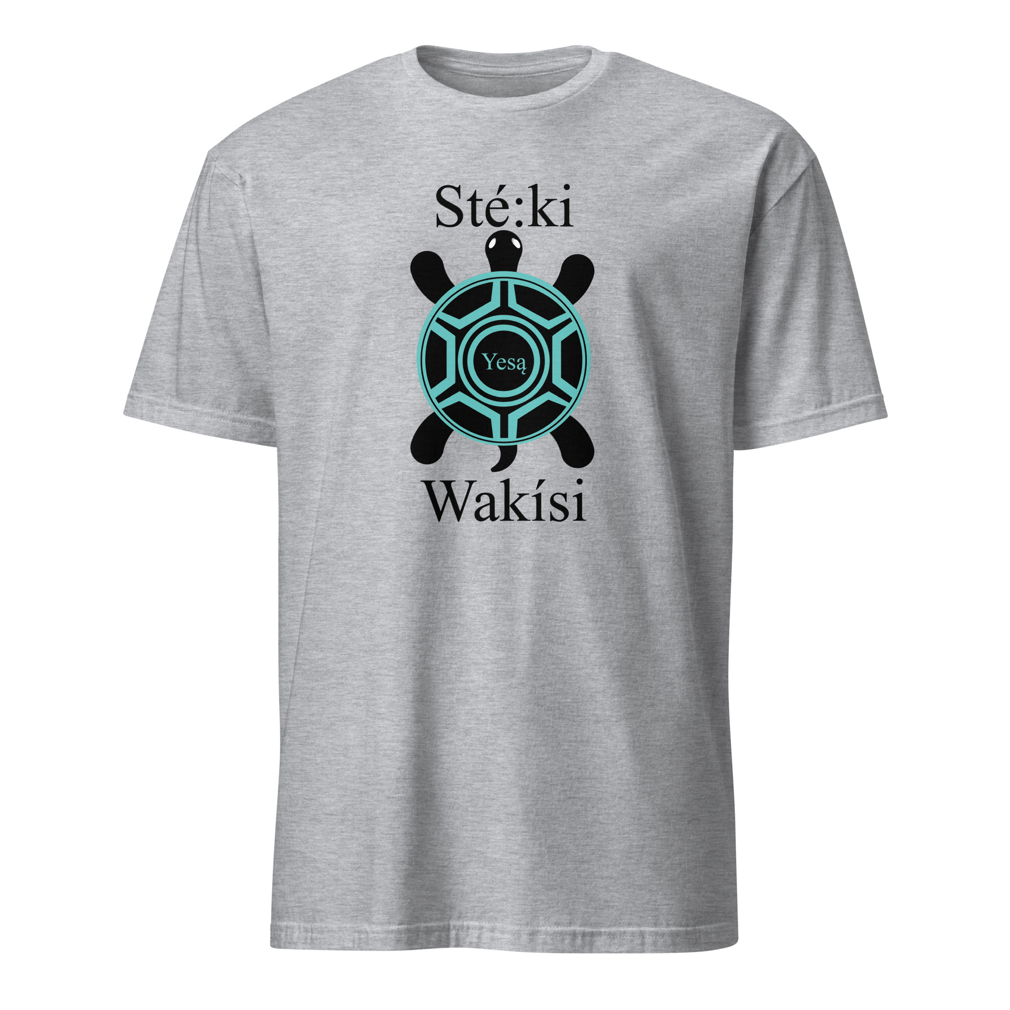 Steki Wakisi Sport Grey T-shirt by Wayuką́