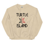 Turtle Island 1 Sand Sweatshirt by Wayuką́
