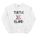 Turtle Island 1 White Sweatshirt by Wayuką́