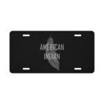 American Indian Feather License Plate by Wayuką́