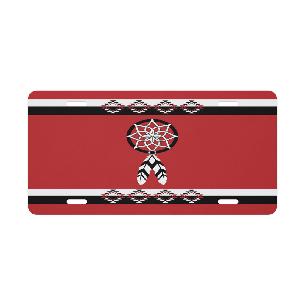 Dreamcatcher License Plate by Wayuką́
