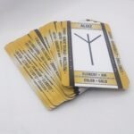 Gold Rune Cards by Wayuką́