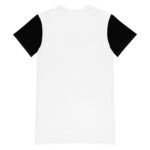 Aegishjalmr Runes White T-shirt Dress by Wayuką́