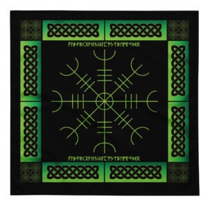 Celtic Aegishjalmr Casting Cloth by Wayuką́