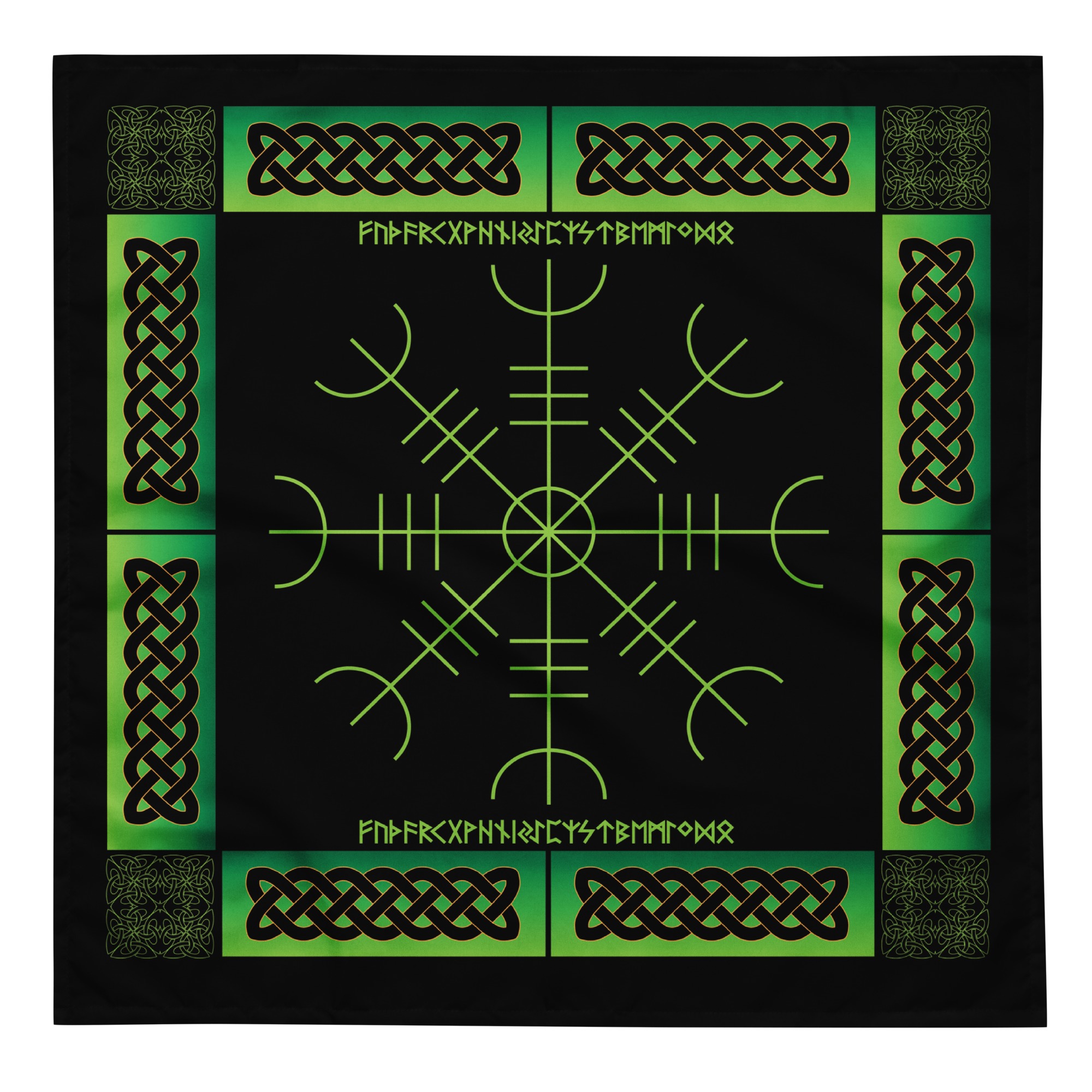 Celtic Aegishjalmr Casting Cloth by Wayuką́