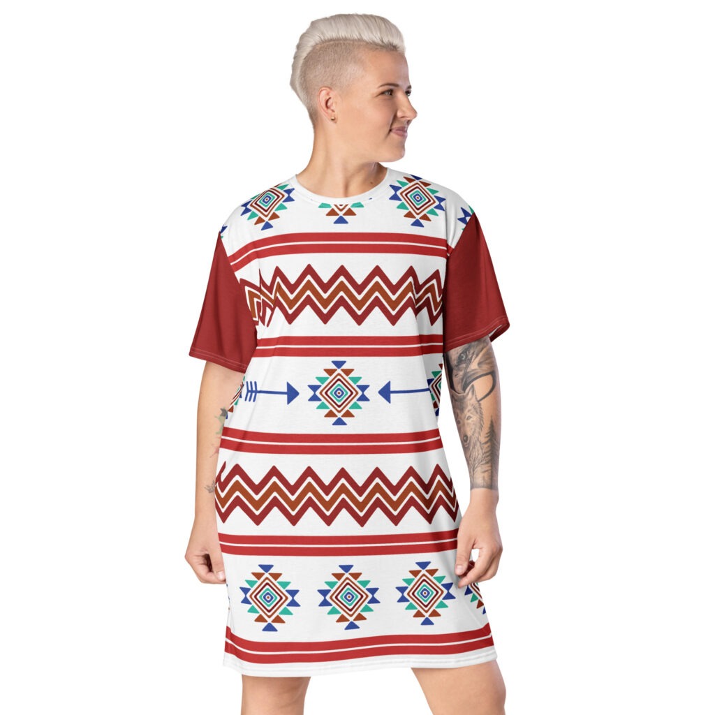 Heritage T-shirt Dress by Wayuką́