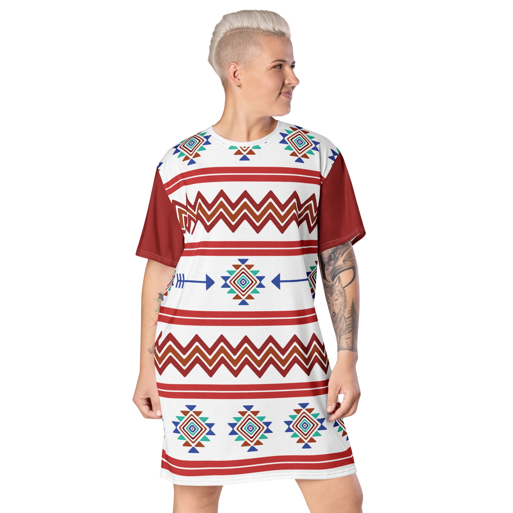 Heritage T-shirt Dress by Wayuką́