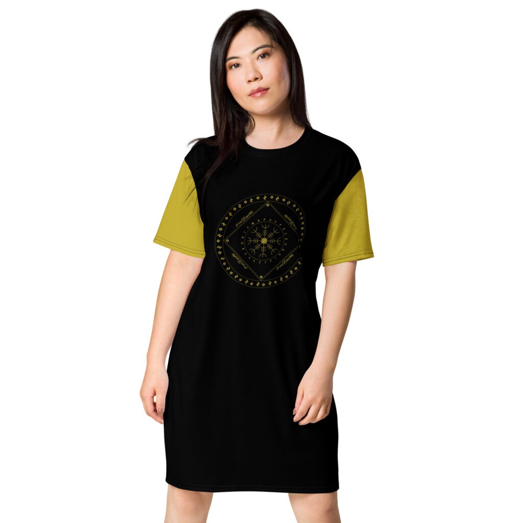 Cycles T-shirt Dress by Wayuką́