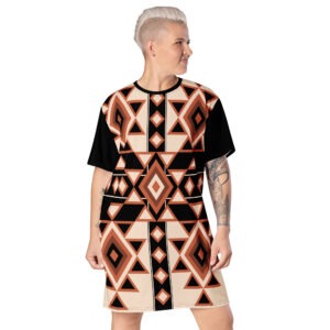 Connection T-shirt Dress by Wayuką́