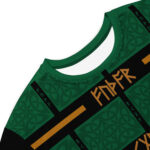 Celtic Runes 1 T-shirt Dress by Wayuką́