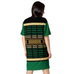Celtic Runes 2 T-shirt Dress by Wayuką́
